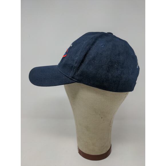 Vintage 2005 47th Daytona 500 Slideback Hat Adjustable Blue Embroidered Logo - Picture 4 of 11